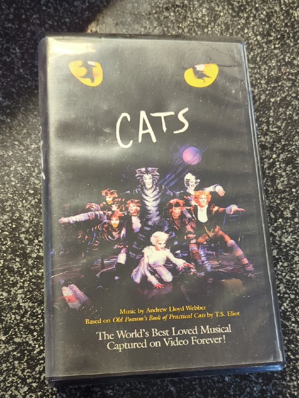 Cats. Vhs. Used. Pre-owned. Open.